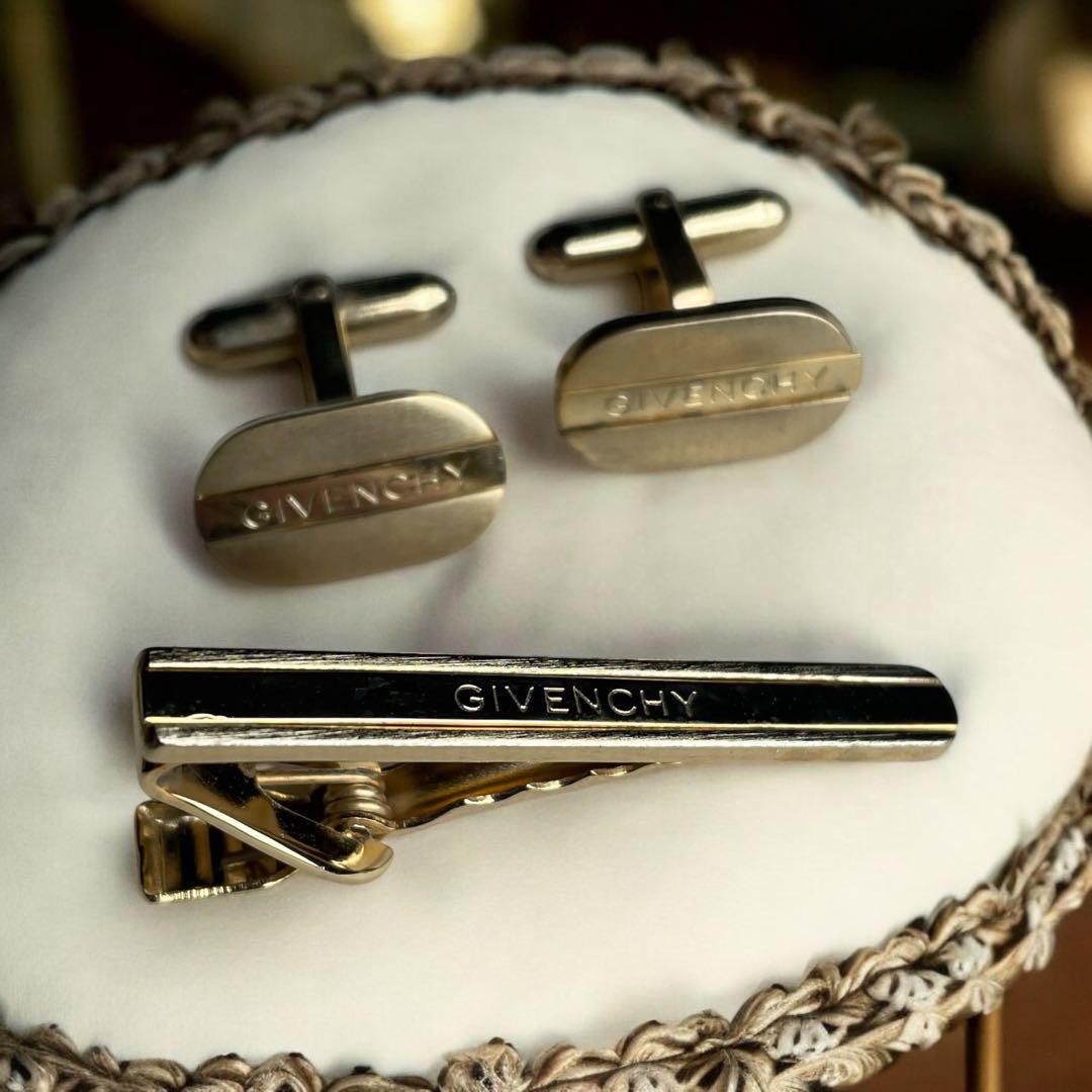 GIVENCHY ネクタイピン カフリンクス セット拍卖