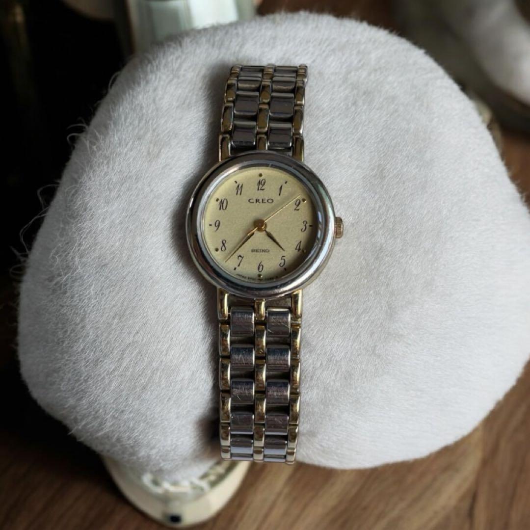 CREO SEIKO 腕時計 【稼働品・電池交換済】拍卖