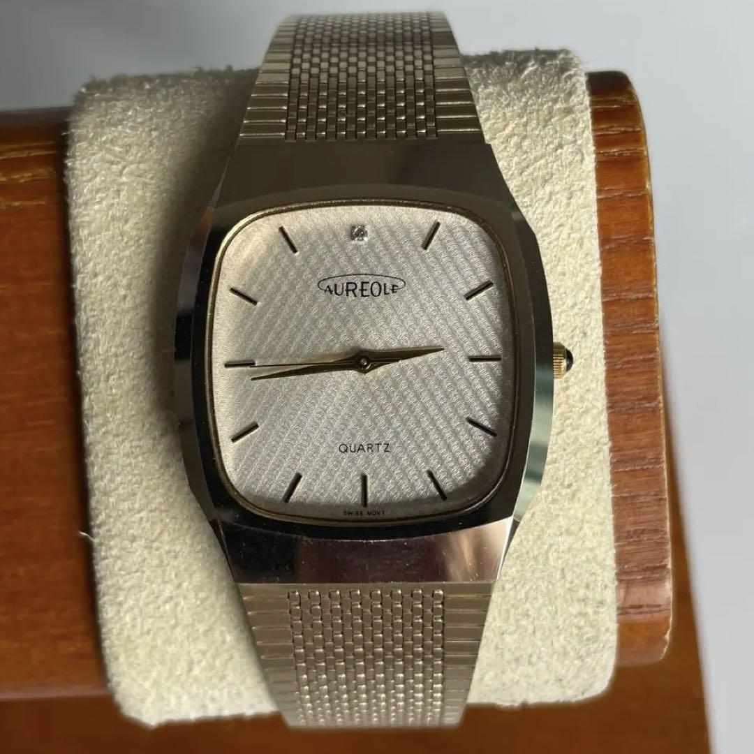 AUREOLE ゴールド腕時計拍卖