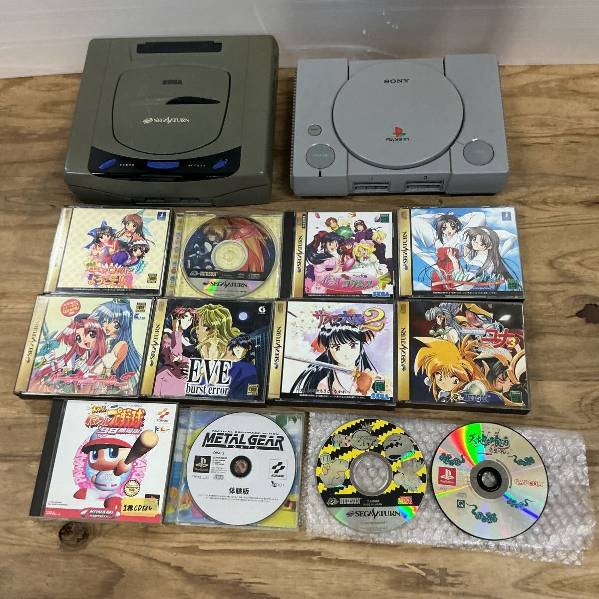 ②-35 動作未確認 playstation SONY プレイステーション ソフト12枚セット 本体 SEGA 拍卖