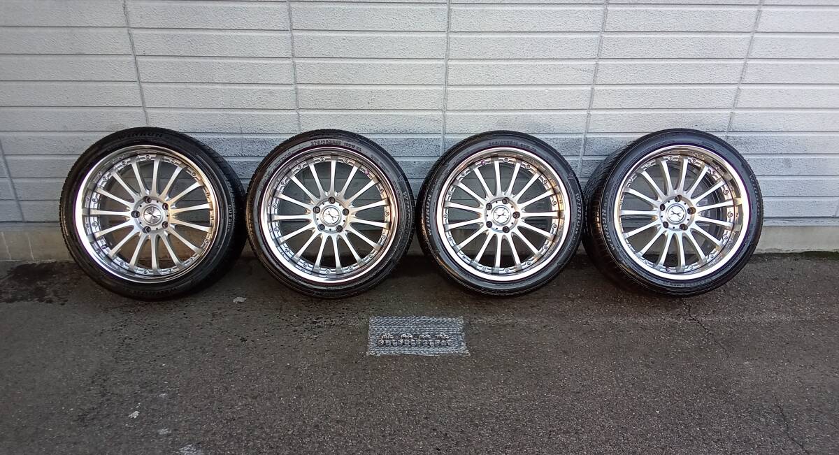 ★美品 BMW マーベリック Weds F10 F11 F20 F30 E90 R90 F01 G11 G20 G30 40アルファード LSレクサス 19インチ ★拍卖
