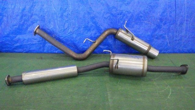 【宮城 塩釜発】中古 マフラーセット デリカD5 DBA-CV5W 社外品 JAOS BATTLEZ EX 4WD JQR30102191 リア センター ※個人宛発送不可拍卖