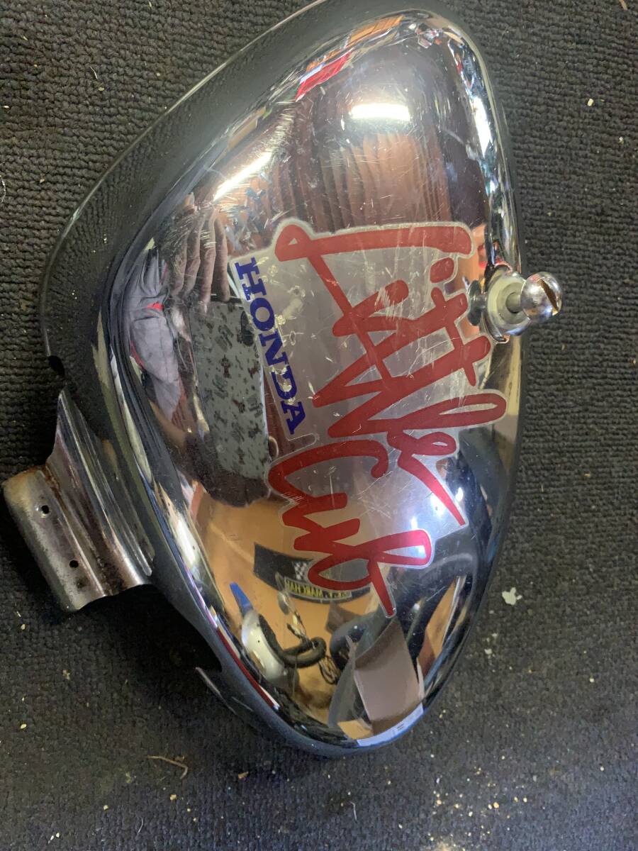 AA01 リトルカブ 右側メッキサイドカバー拍卖