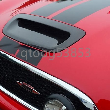 ミニクーパー r56 r57 r58 r59 jcw エンジン フード ベント カバー 車 フロント ボンネット 外装 カスタム ガーニッシュ パーツ 全3カラー拍卖
