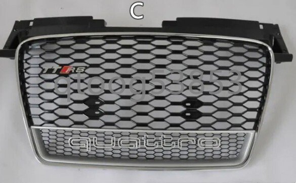 アウディ TT 8J 2006-2015年 フロントグリル TTRSルック 外装ガーニッシュ 1p 四タイプ選択可能拍卖