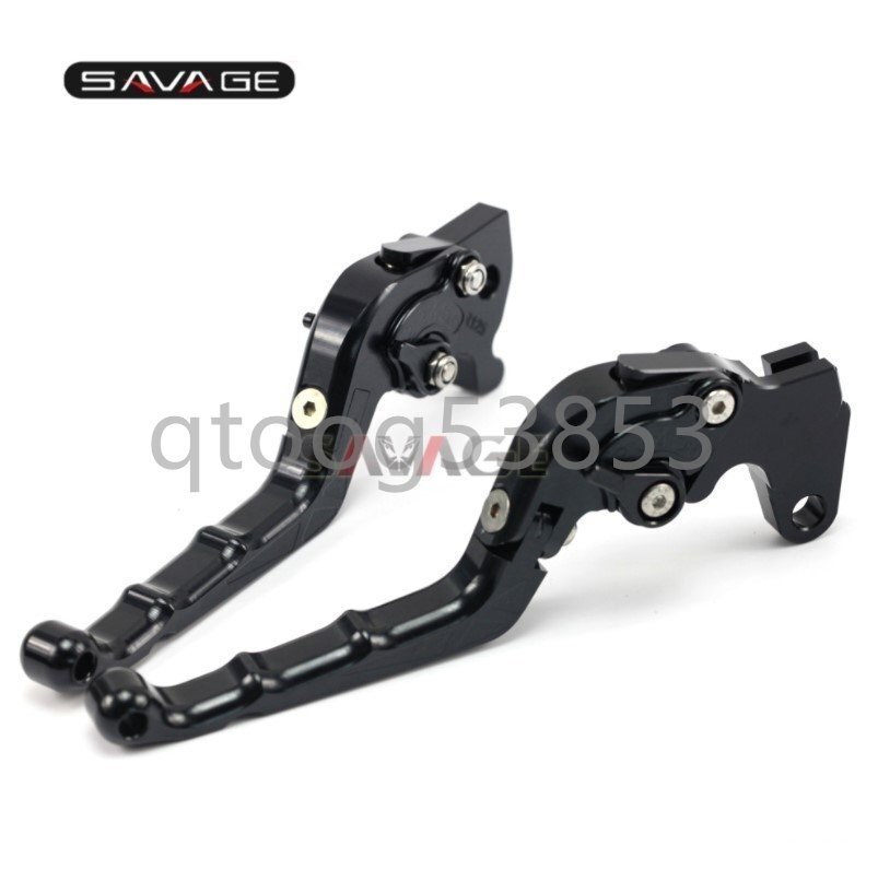 ビラーゴ XV125 250 400 500 530 750 1100 ブレーキクラッチレバー CNCアルミ 6段階調整可能拍卖