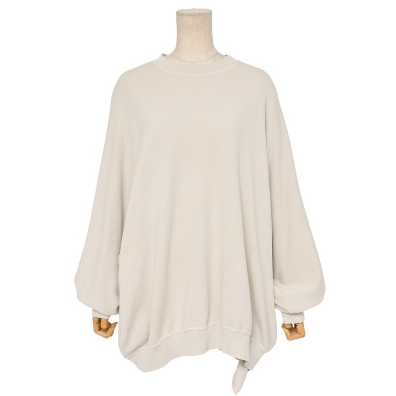 GS4473#日本製*ドゥーズィエムクラス*DEUXIEME CLASSE*スウェット*長袖*オーバーサイズ*ビッグ*プルオーバー*トレーナー*ライトグレー拍卖