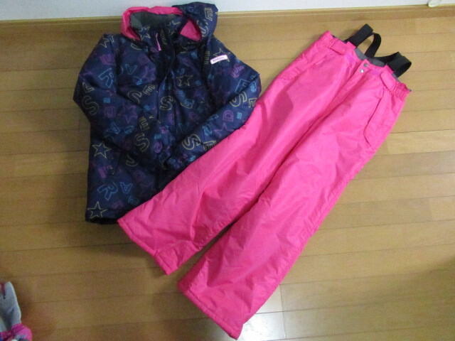 スキーウエア 女の子 サイズ160 美品拍卖