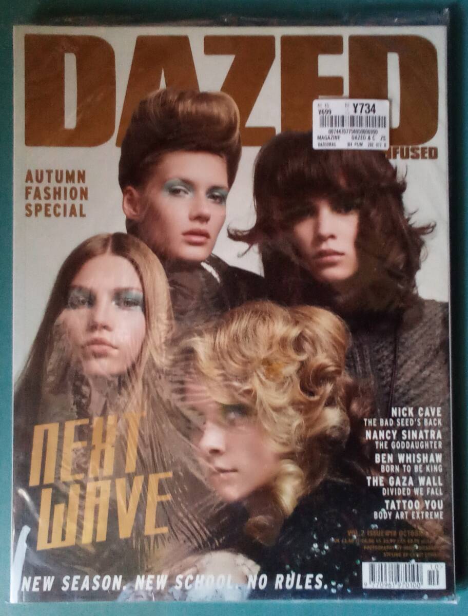 DAZED & CONFUSED OCTOBER 2004 #18 ベン・ウィショー ニック・ケイヴ RANKIN ナンシー・シナトラ拍卖