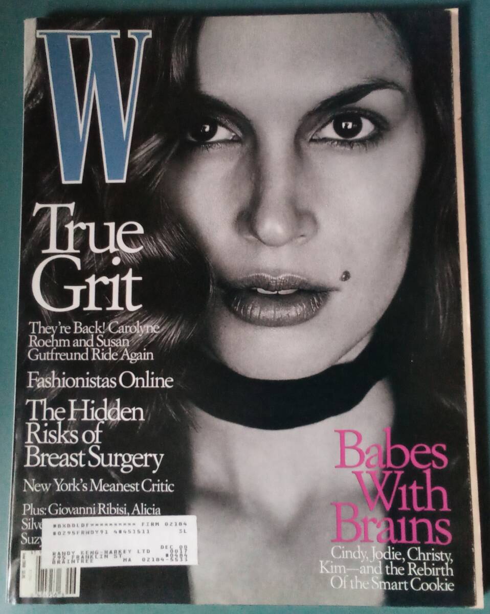 W Magazine 2000 JUNE シンディ・クロフォード アリシア・シルヴァーストーン Craig McDean Michael Thompson 拍卖