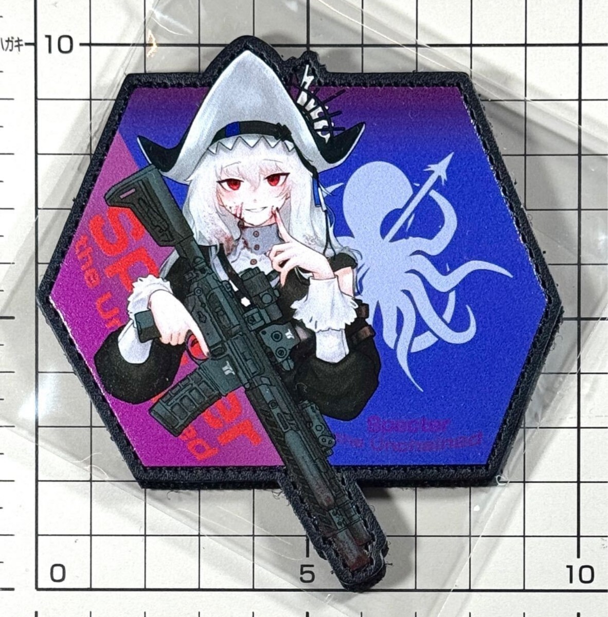 国内未発売 正規品 スペクター レザー調ベルクロパッチ ■ アビサル アークナイツ ワッペン MCX サバゲー 痛ワッペン 拍卖