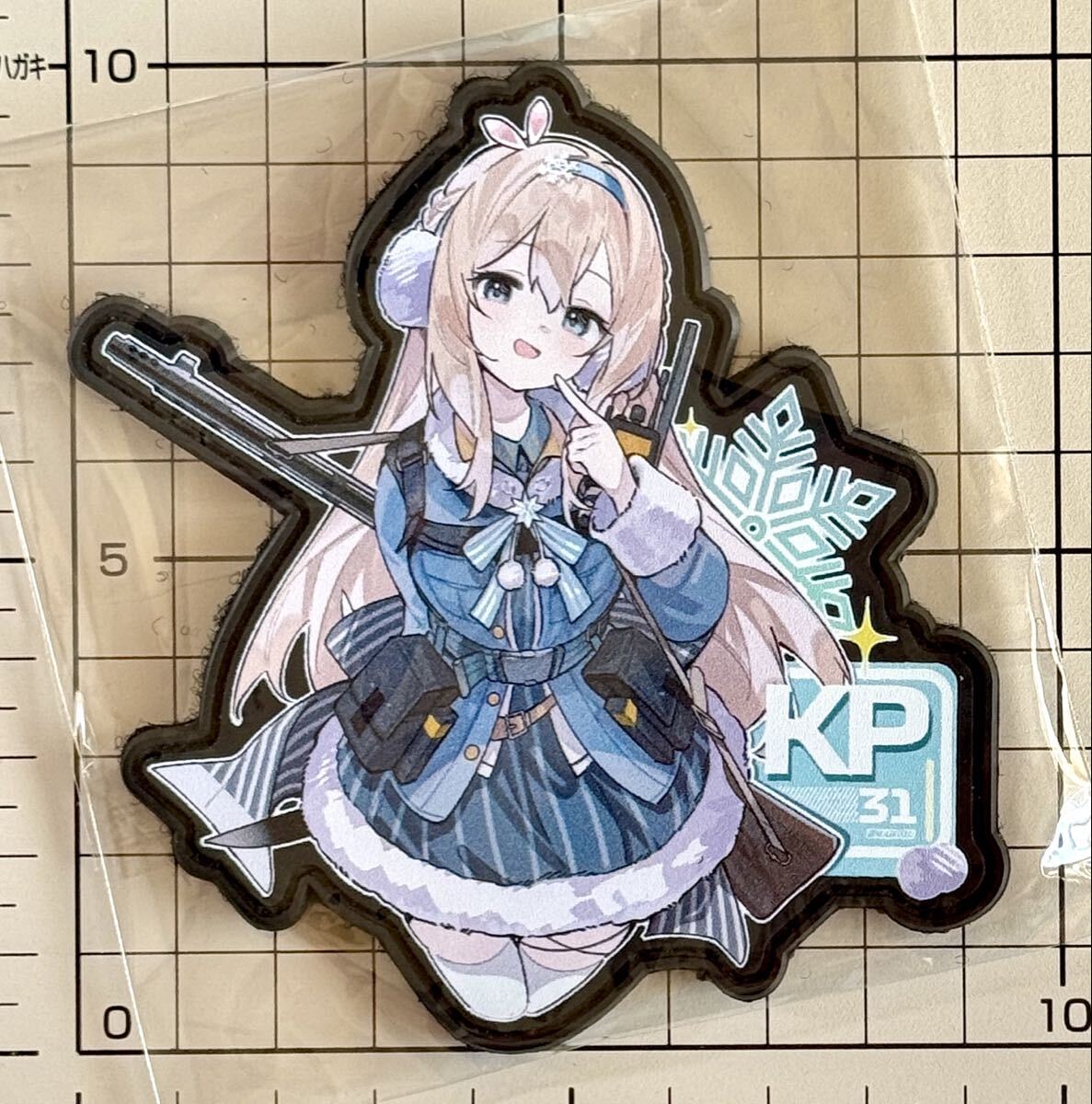 国内未発売 正規品 スオミ シリコンラバーベルクロパッチ ■ ワッペン フィンランド ドールズフロントライン ドルフロ エクシリウム 拍卖