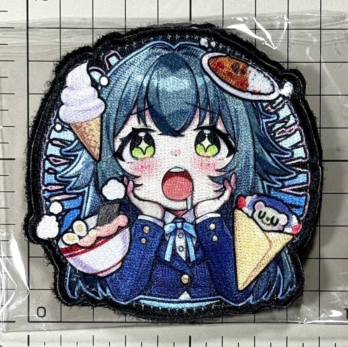 残1点 台湾同人イベント正規品 月村手毬 刺繍ベルクロパッチ ■ ワッペン 学園アイドルマスター 学マス アイマス サバゲー 拍卖