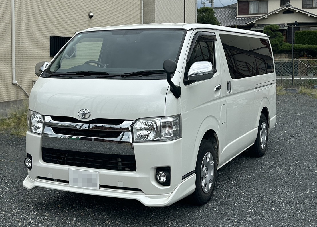 トヨタ ハイエースS-GL 低走行 新車ワンオーナー 大阪より拍卖