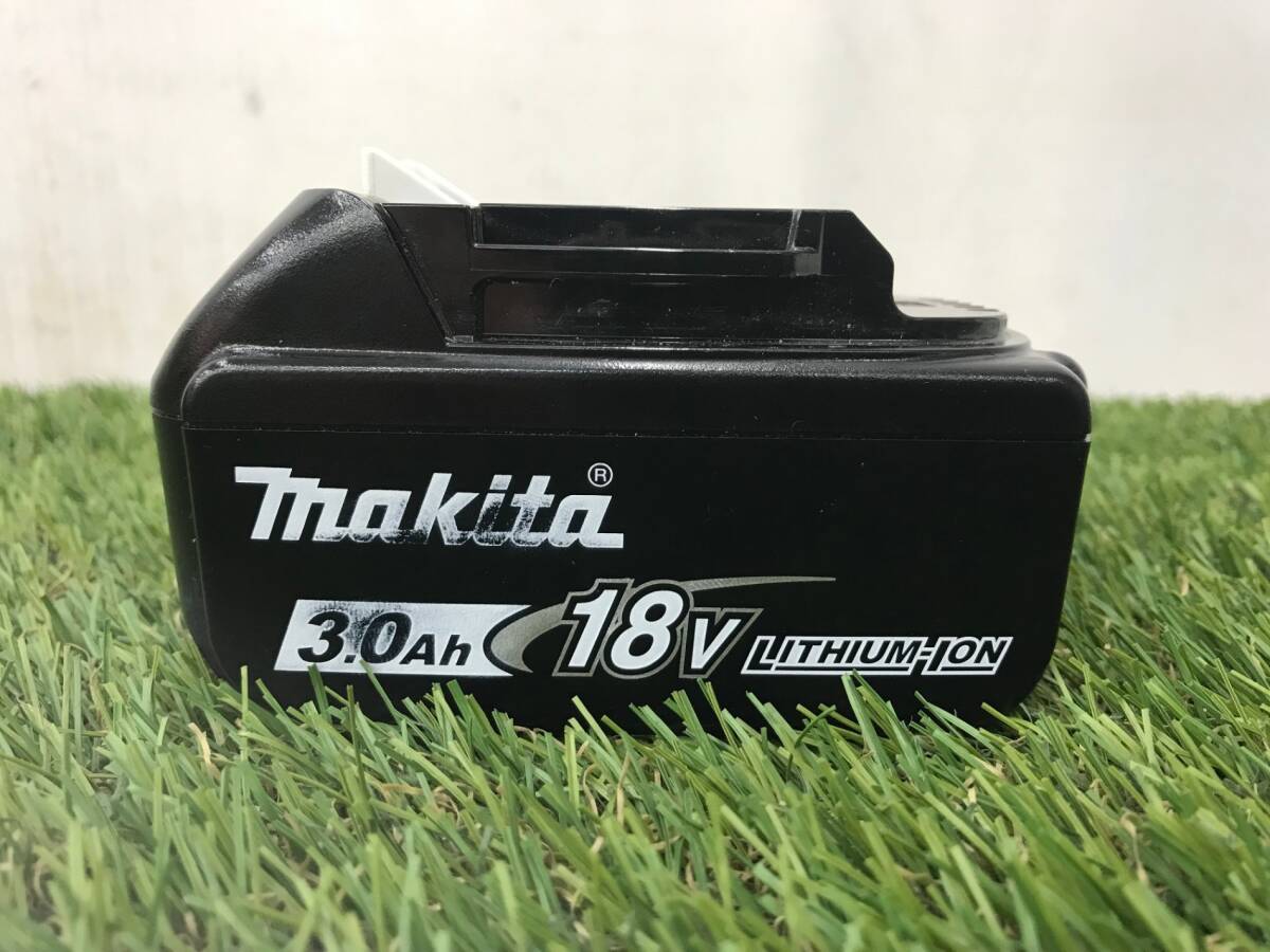 【中古品】【0915】★makita(マキタ) 18v3.0Ahリチウムイオンバッテリー残量表示付 BL1830B(A-60442) IT4GE508QZE0拍卖