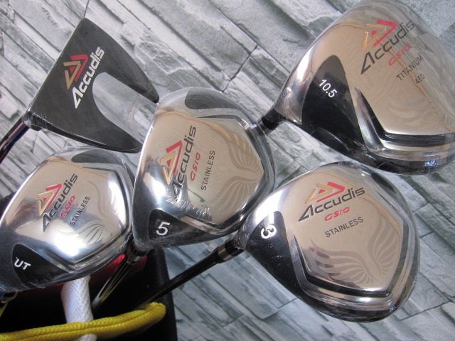 レフティモデル 初心者 最高■新品■税込■ アキュディス ≪ Accudis ≫ GS-10 【 11本組 】 (R)拍卖