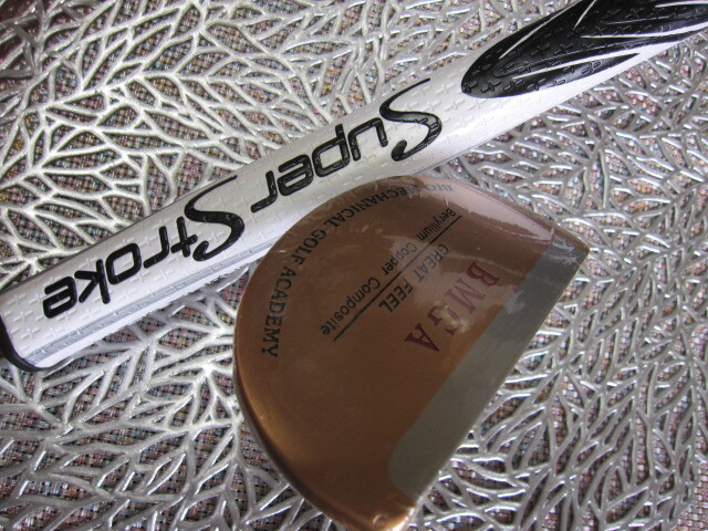 未使用■税込■ Super Stroke グリップ付き ≪ BMGA GREAT FEEL ≫ マレット型パター 33インチ拍卖