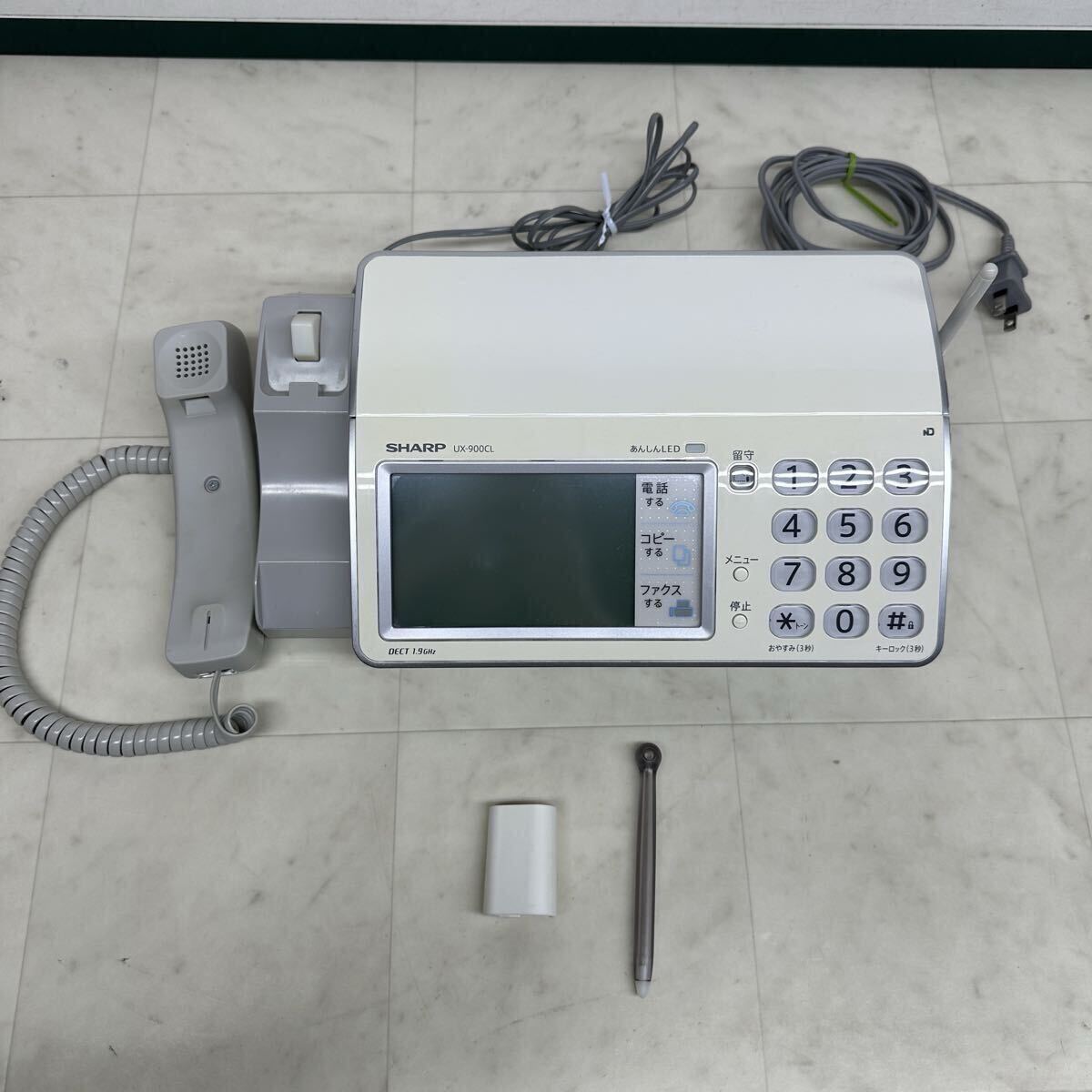SHARP シャープ ファックス FAX UX-900CL 通電確認のみ【管4628Z】拍卖
