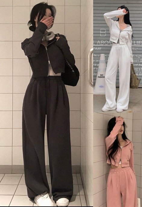 上下セット 2点セット 切り替え スリム 着痩せ S ライトグレー拍卖