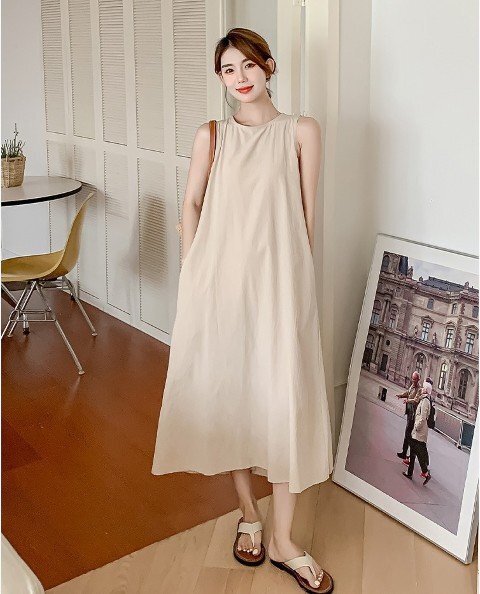 ファッションワンピース アンズ/ブラック L ブラック拍卖