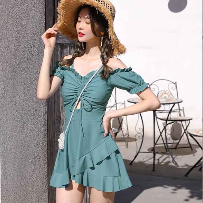 水着 ワンピース レディース 体型カバー オールインワン 大きいサイズ ママ 水泳服 スイムウェア S レッド拍卖