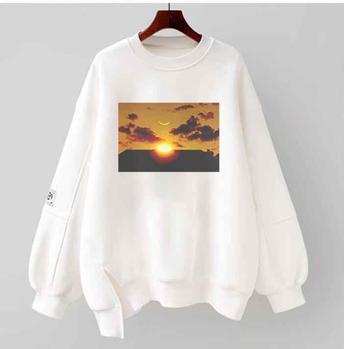 M-2XL レディースパーカー 春秋 パーカー カジュアル パーカートップス 2XL ブラック拍卖