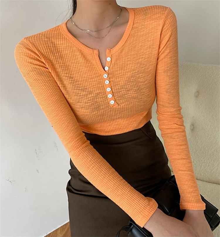 トップス 長袖 ラウンドネック ベースシャツ カジュアル スリム XL ホワイト拍卖