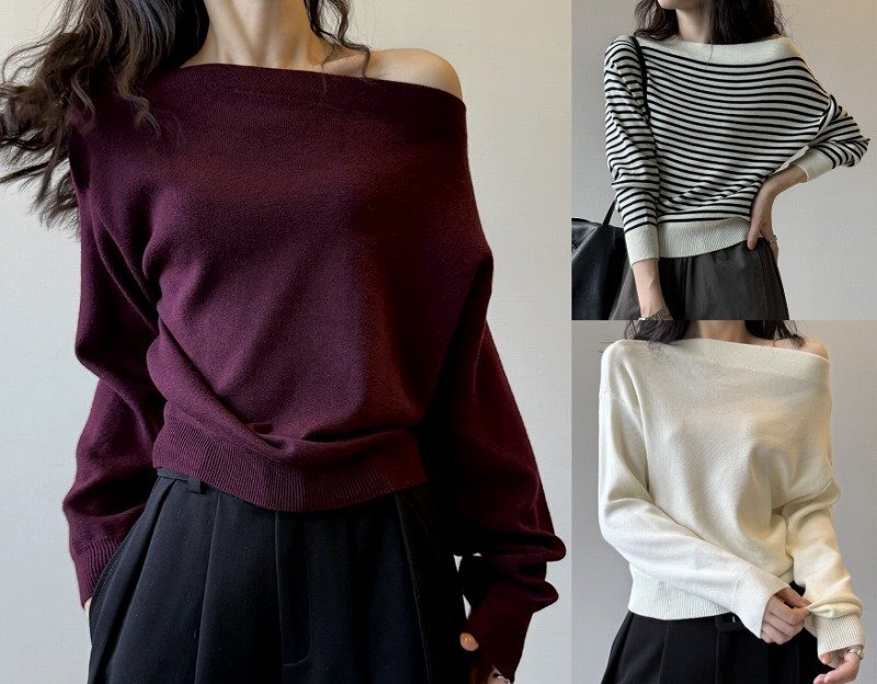 トップス 切り替え スリム 着痩せ シンプル フリー 色品番2拍卖