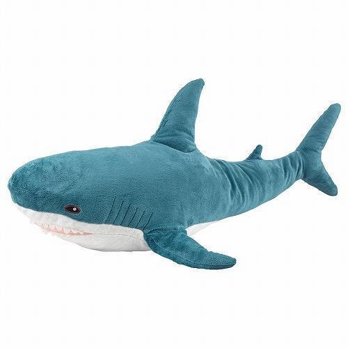 IKEA イケア ソフトトイ ぬいぐるみ シャーク サメ 100cm拍卖