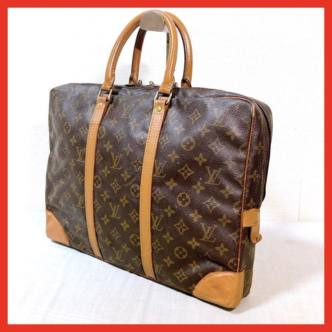 768 ルイヴィトン モノグラム ハンドバッグ ポルトドキュマンヴォワヤージュ拍卖