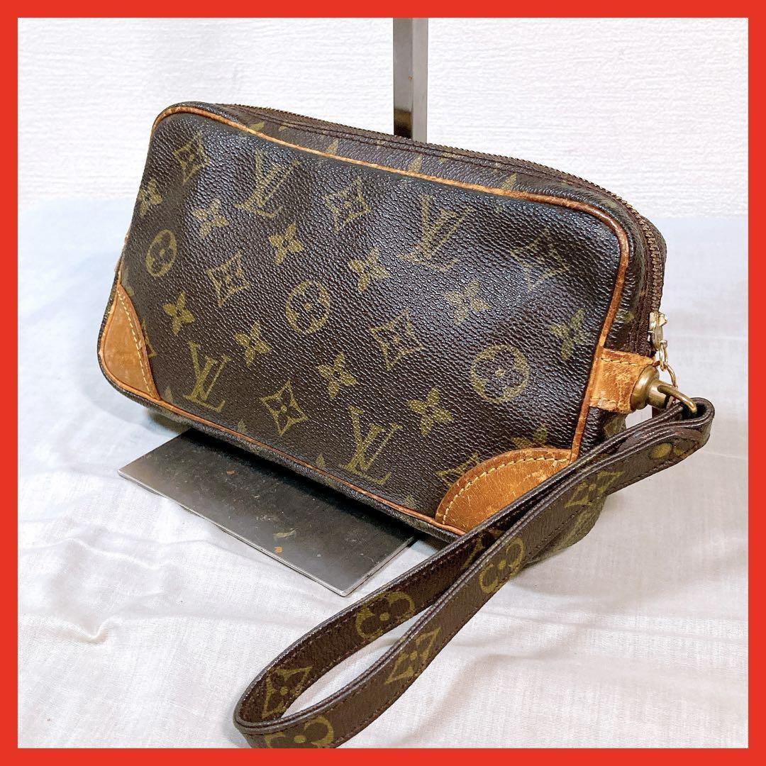 803 ルイヴィトン モノグラム セカンドバッグ マルリードラゴンヌ拍卖