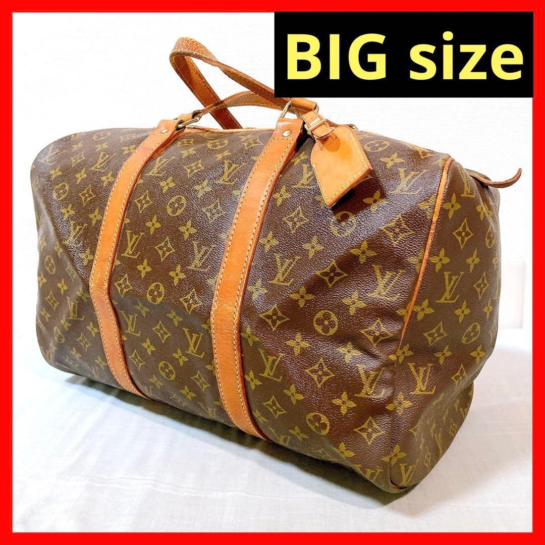 824 ルイヴィトン モノグラム ハンドバッグ ボストンバッグサックスプール45拍卖