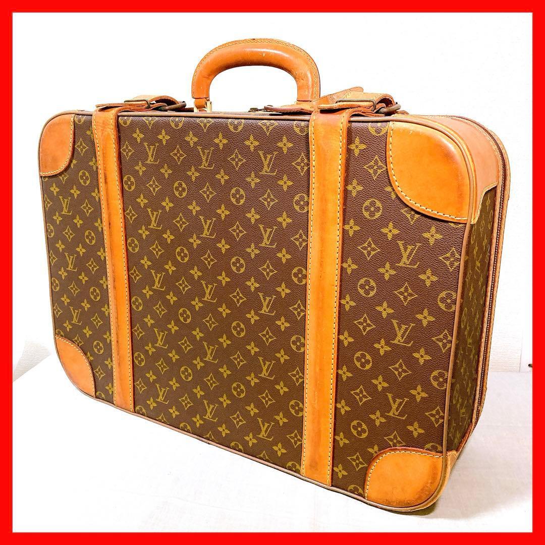 844 ルイヴィトン モノグラム ストラトス60 スーツケース キャリーバッグ拍卖