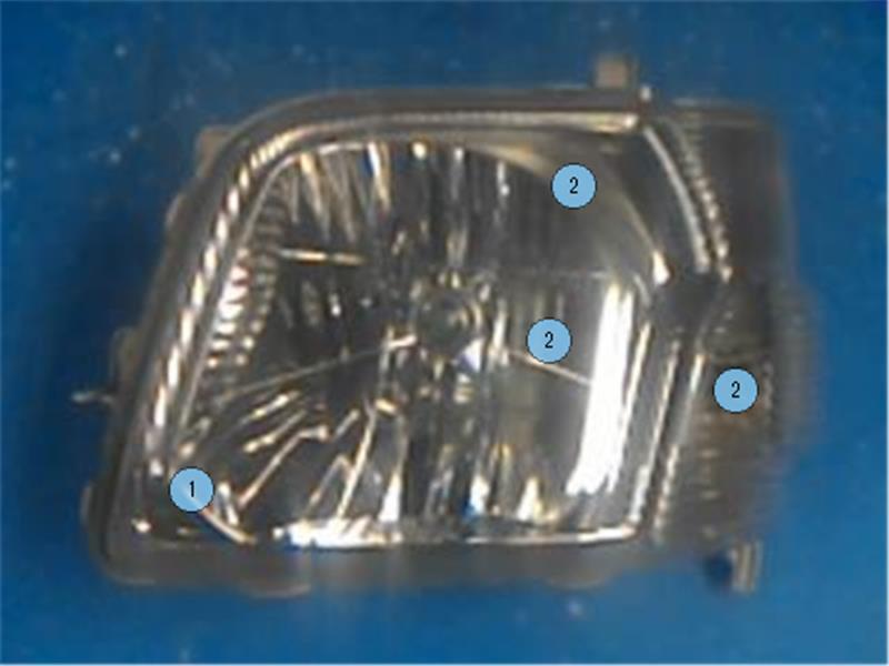 スバル 純正 サンバー 《 S321B 》 左ヘッドライト 81150-B5130 P41800-24004583 拍卖