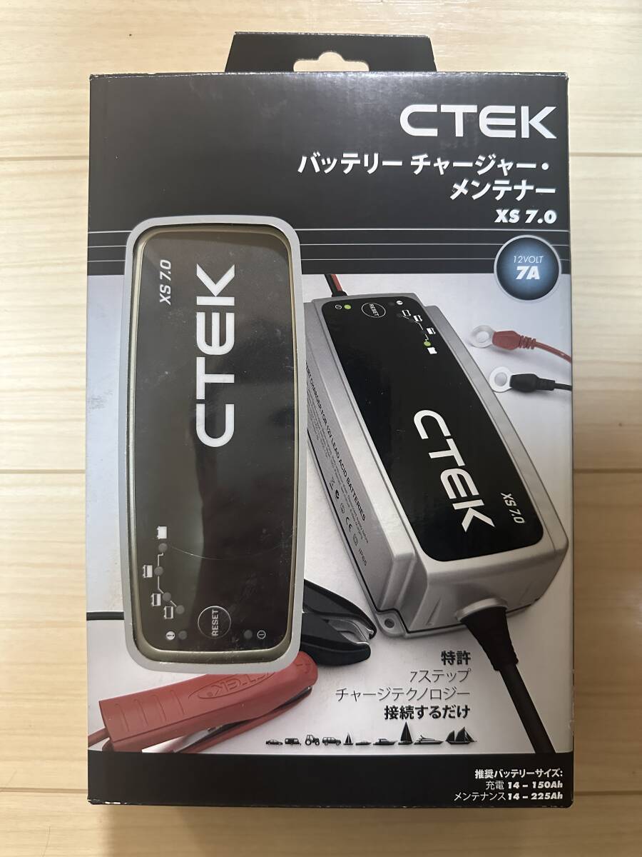 新品 未使用 CTEK シーテック XS7.0 バッテリーチャージャー 拍卖