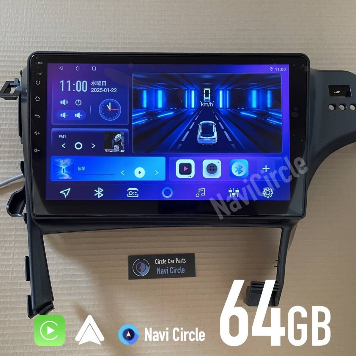 ◆最新 Androidナビ プリウス 30系 ZVW30 64GB ワイヤレスCarPlay Android Auto 高解像度 QLED HUD穴なし モデルD拍卖