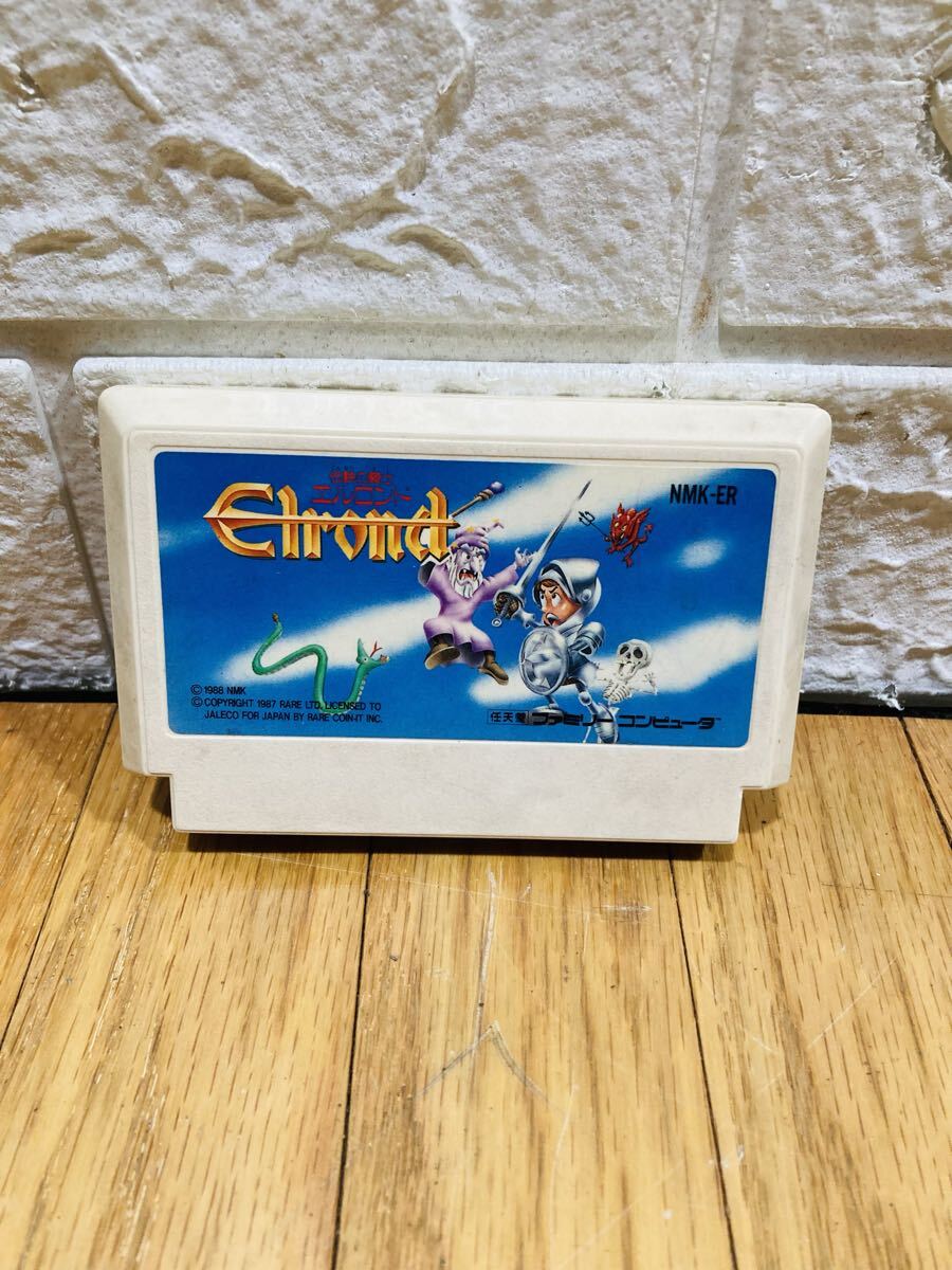 FC ファミコンソフト 伝説の騎士エルロンド ソフトのみ拍卖