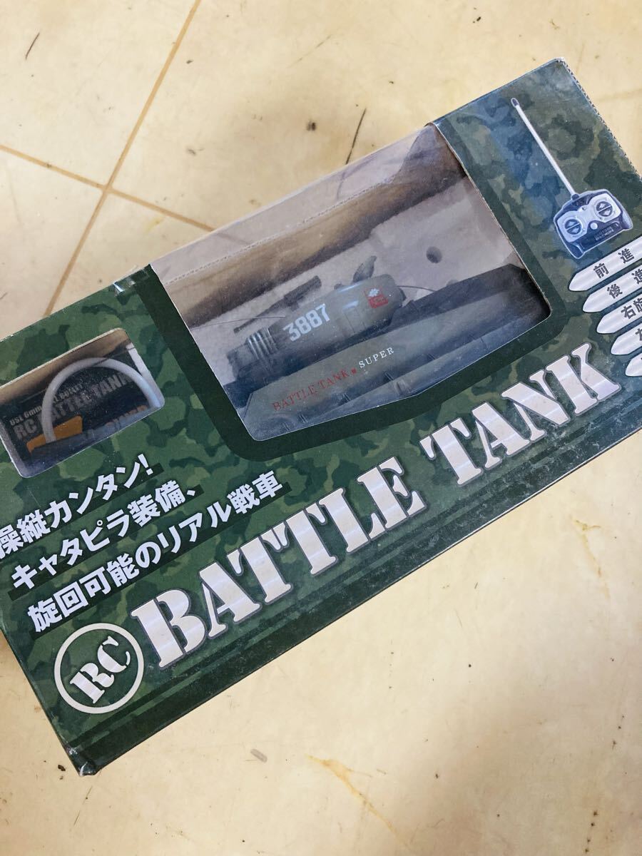 RCカー ラジコン 戦車 BBバトルタンクRC BB弾付き 未使用? 現状品拍卖
