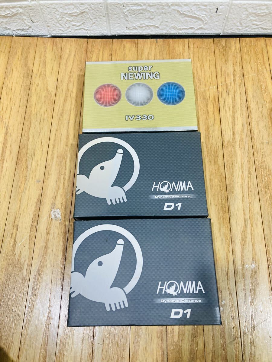 HONMA ホンマ D1 ブリジストン super NEWING iv330 1ダース + 3スリーブ拍卖