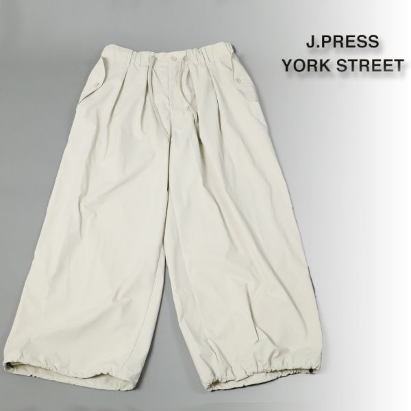210 新品 J.PRESS YORK STREET ジェイプレス ヨークSt. ストレッチワッシャー イージーパンツ カジュアル パンツ L拍卖