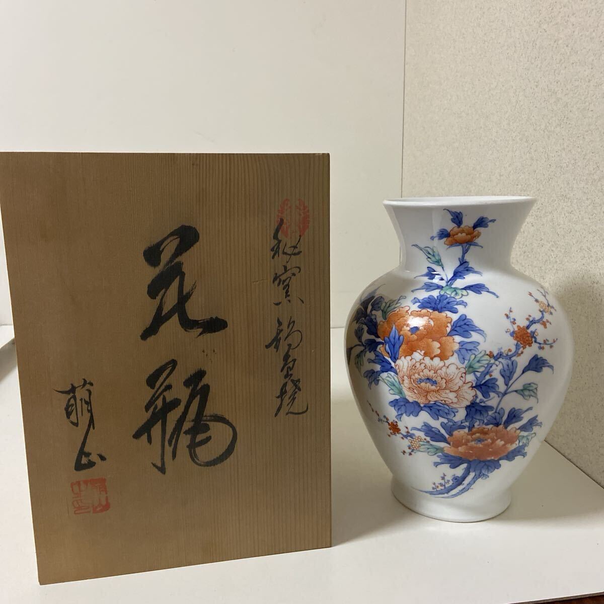 ★1円スタート★ 陶器製の大きな花瓶 高さ31cm 3-4421 拍卖