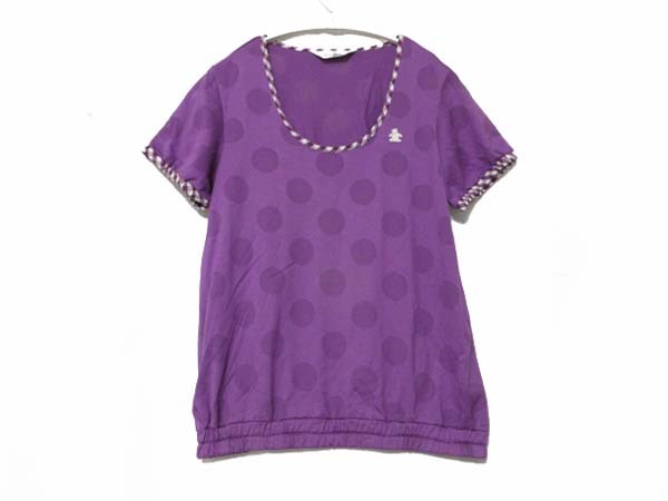 マンシングウエアー 半袖 重ね着用 カットソー サイズM 匿名配送拍卖