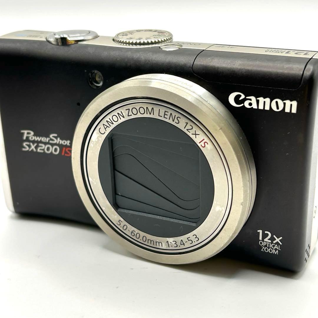 【動作確認済み】 Canon PowerShot SX200 IS デジカメ拍卖