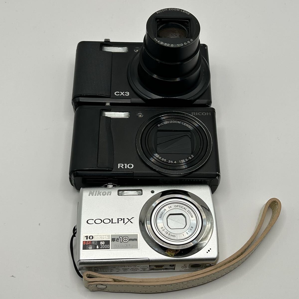デジタルカメラ まとめ売り Ricoh リコー Nikon ニコン COOLPIX 動作未確認拍卖