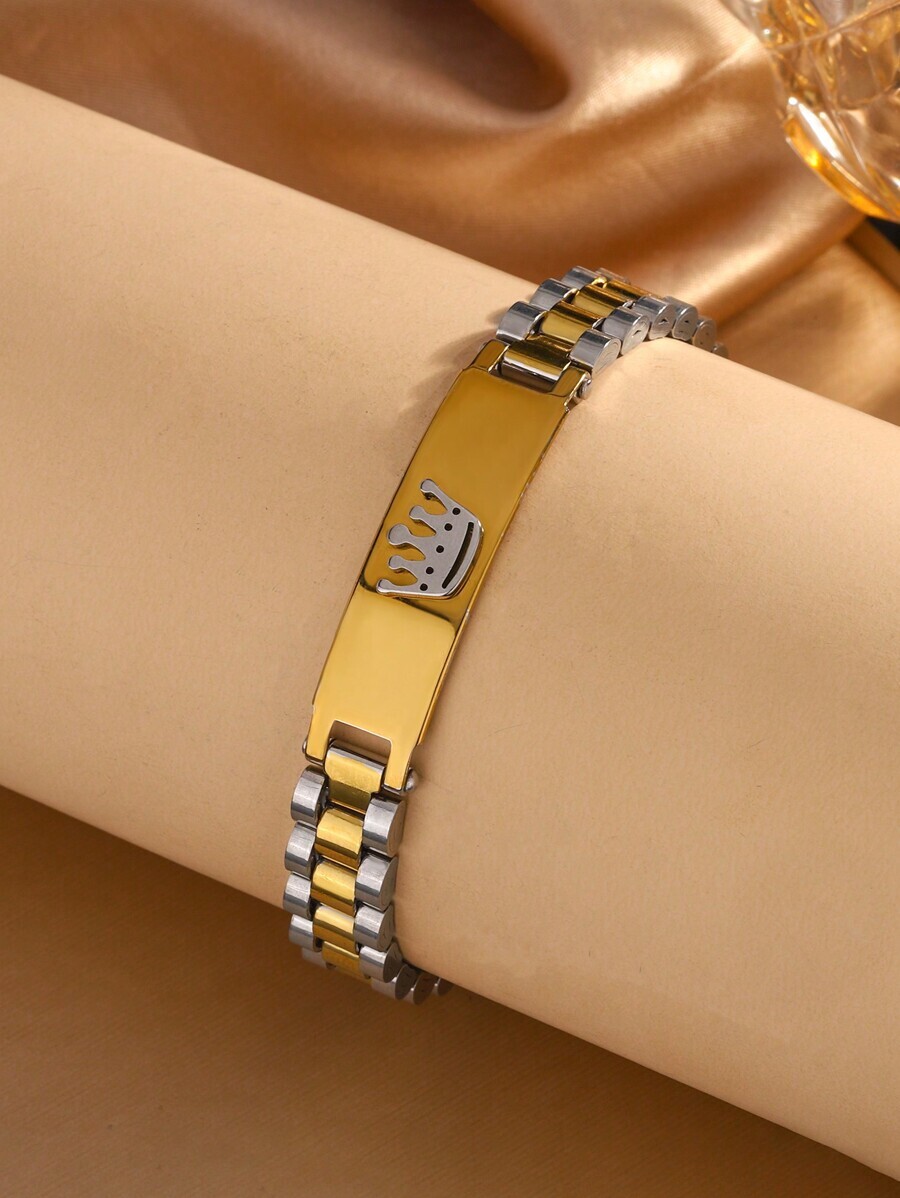 ジュエリー メンズ ブレスレット 1個 新作 高級ステンレススチール製 エースチャーム ブレスレット、ハイエンド ファッション&エ拍卖