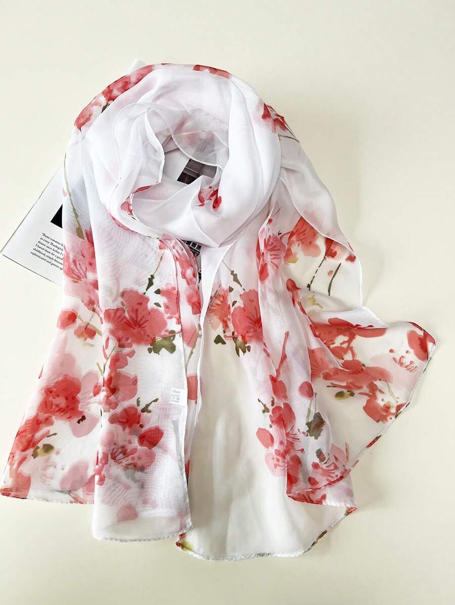 アクセサリー レディース スカーフ 1枚 女性用ファッショナブルな軽量プリントスカーフ/ヘッドスカーフ、デイリーウェアに適していま拍卖