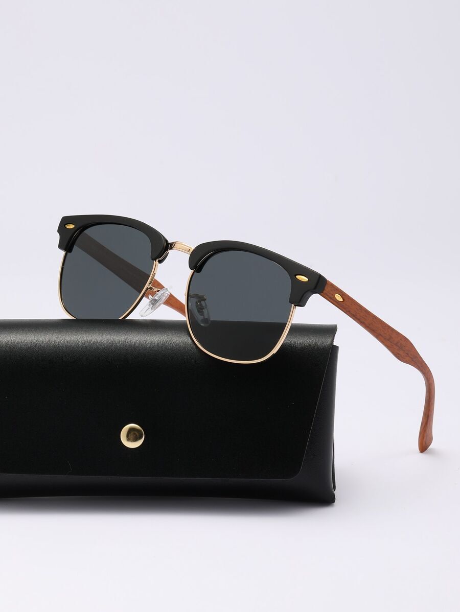 アクセサリー メンズ アイアクセサリー 1個 メンズ ミックスメタルフレーム ポリカーボネイト レンズ コーティング 反射グラデー拍卖