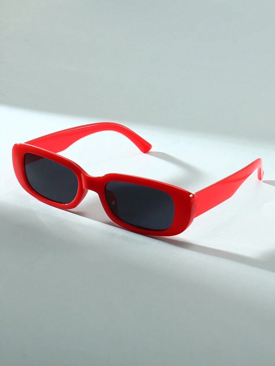 アクセサリー メンズ アイアクセサリー 1個 ファッショナブルなスクエアフレーム Y2Kスタイル ビーチフォトシューティング用アイ拍卖