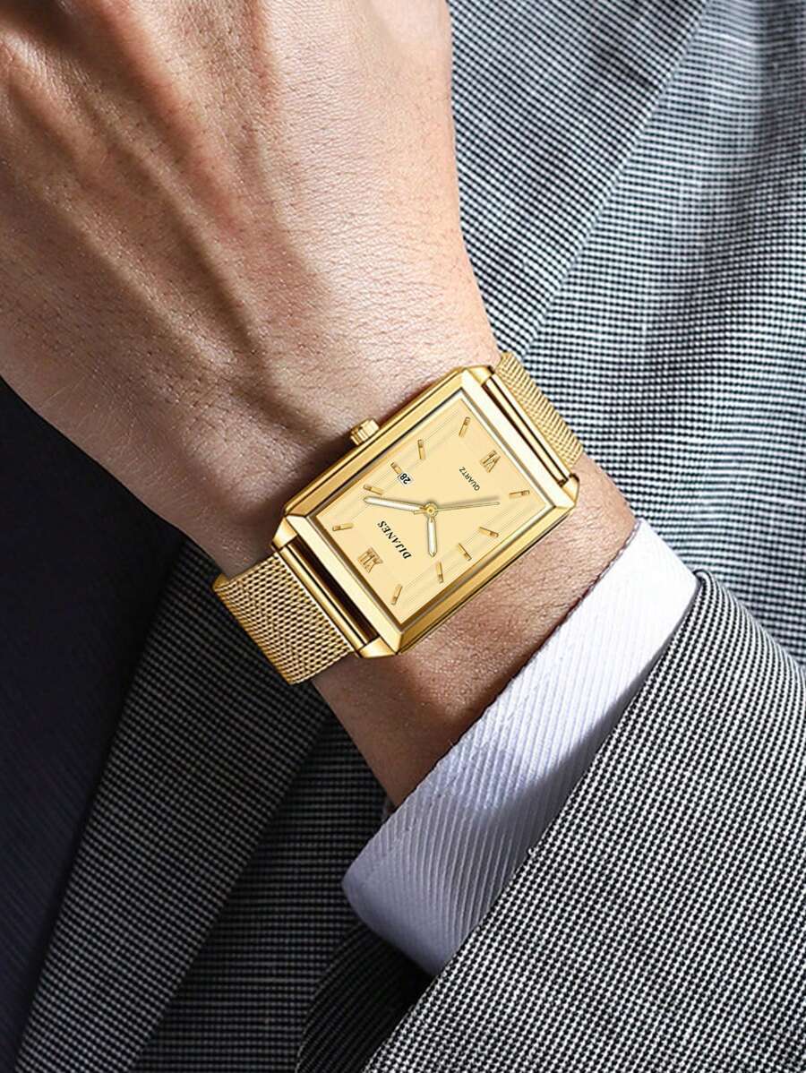 腕時計 メンズ クォーツ 1個 男性 ミニマリスト クォーツウォッチ拍卖