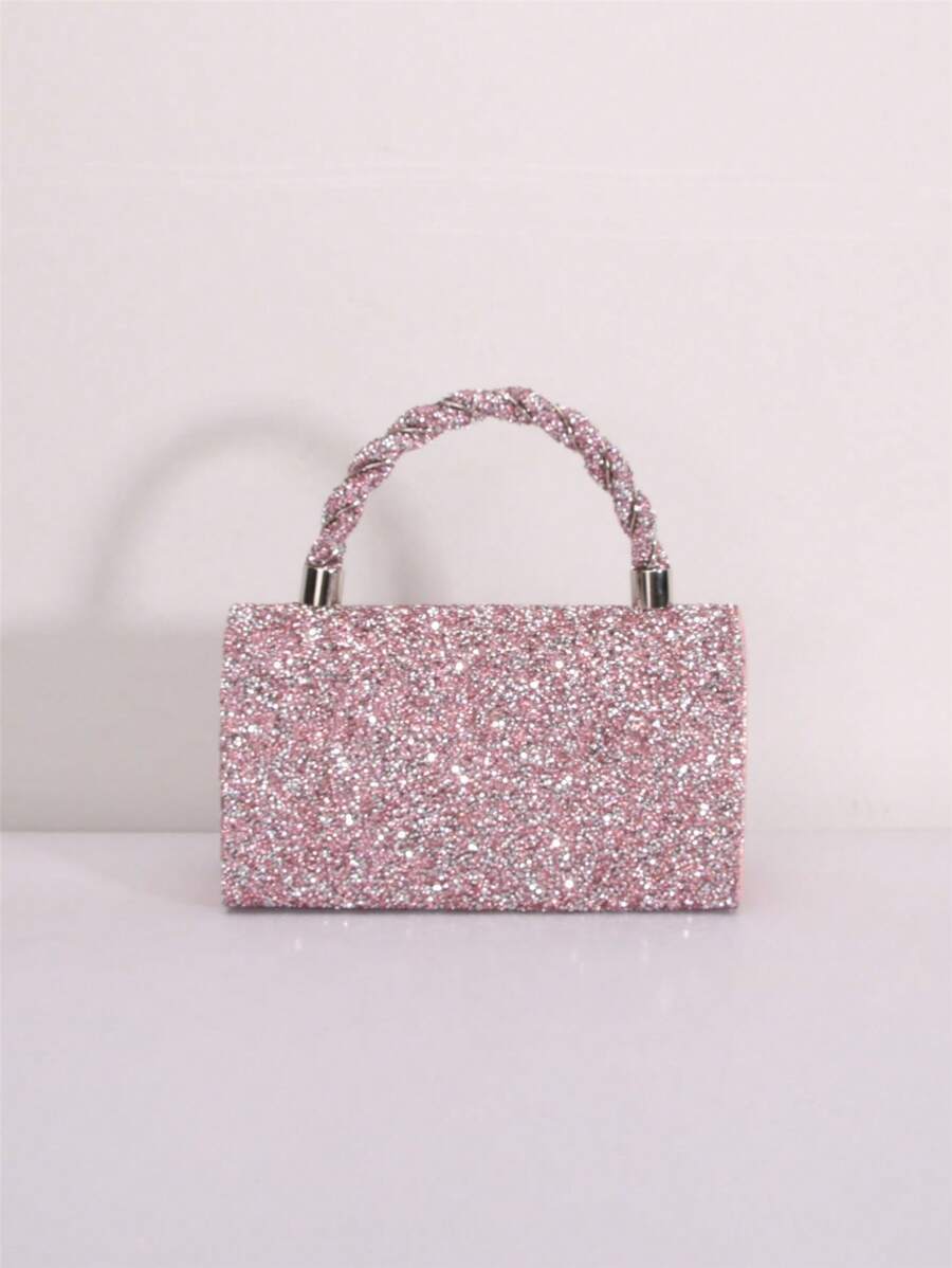 バッグ レディース ドレスバッグ 輝くラインストーン エレガントなビジューアクセント パーティーバッグ 卓上電話 アイフォンケース拍卖